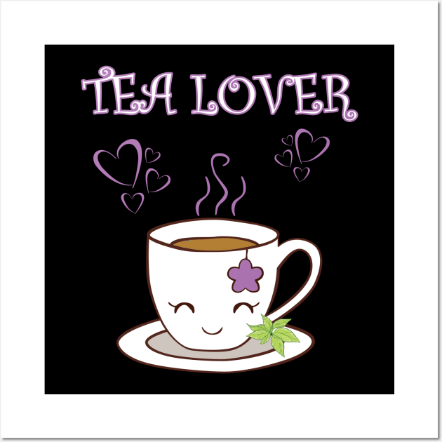 Tea Lover Wall Art by RailoImage